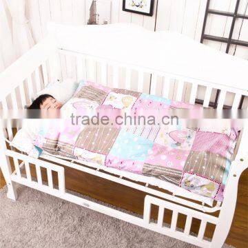 Infant Kids Anti Kicking Sleeping Bag Quilt for Four Seasons 100% Cotton Fabric and Quilt Dream Time Style