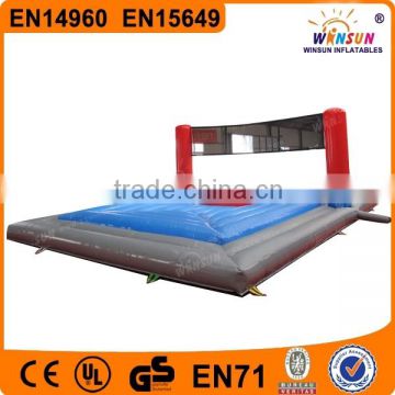 best price pvc tarpaulin inflatable volleyball court,inflatable volleyball field from china