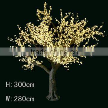 DY-FZ-30T led simulation cherry tree light & warm white