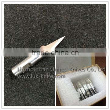 Single edge round 6mm oscillating blades for textile/leather/carpet industry