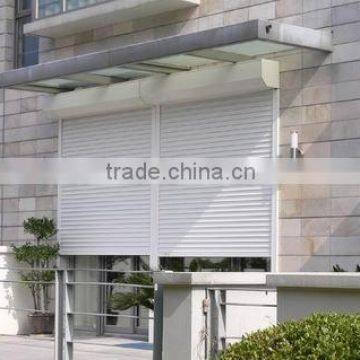PVC roll shutter window