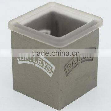 Chinese candle holder supplies on square glass candle holder