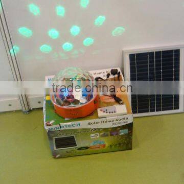 8W Solar Stereo System With Blinking Led Popular is North America With Remote Controller for MRD803 photo-2