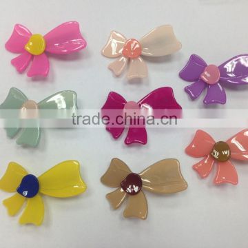 Kids best hair decoration pure color hair accessories fancy butterffy alligator hair clip