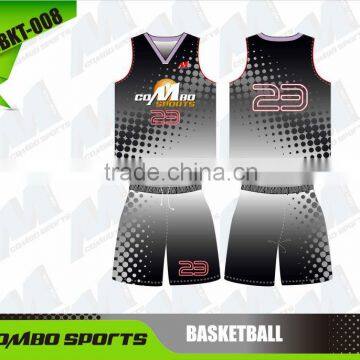 sublimated women basketball singlet and shorts