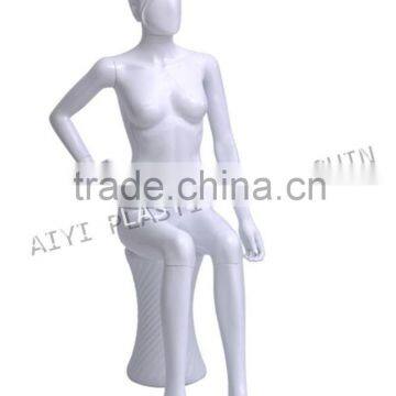 New Arrival!!! Realistic Sitting Female Mannequin