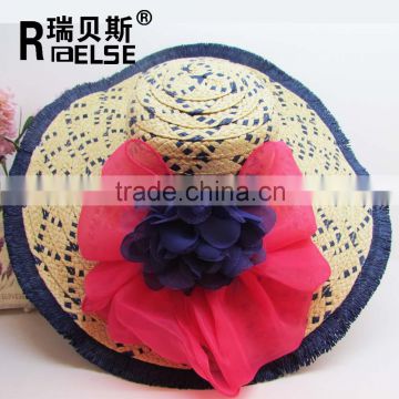 beach sunshader hat wide brim summer hat paper straw hat