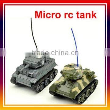 Real Life T34&Tiger1 Micro Fighting RC Tanks