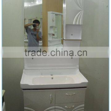 hot selling construction material bathroom new design vanities PVC mirrored cabinetin in size 31inch / 35 inch / 39 inch