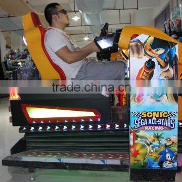 Sonic 3D Simulator Arcade Racing Car Game Machine photo-4