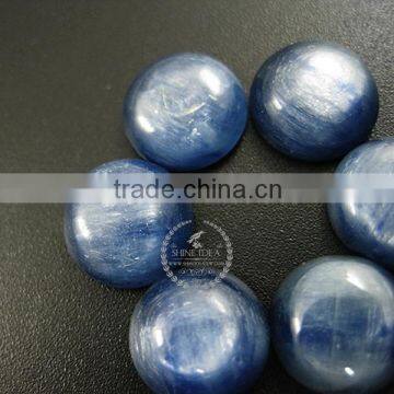 10mm Blue Kyanite Round Cabochon Special Jewelry Findings Supplies for Ring,earrings 4110123