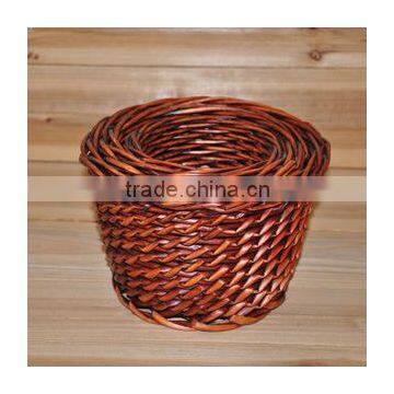 handmade reusable storage willow basket sets