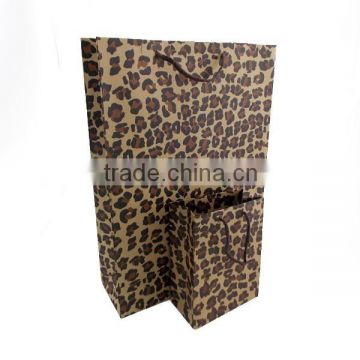 wholesale custom printed brown kraft paper bags food packaging