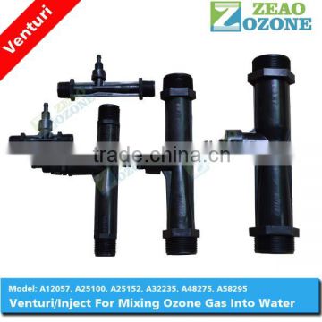 Factory price PVDF ozone venturi injector for water treatment