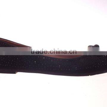 Italian shoes for women wholesle black rhinestone decoration