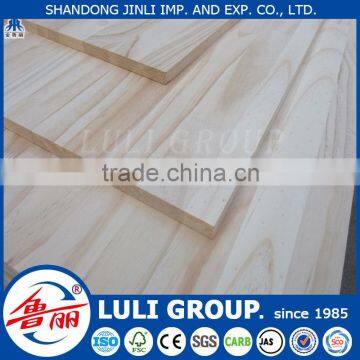 4'*8 'LULIGROUP AA grade chile pine E0 gule finger jointed laminate board for decoration