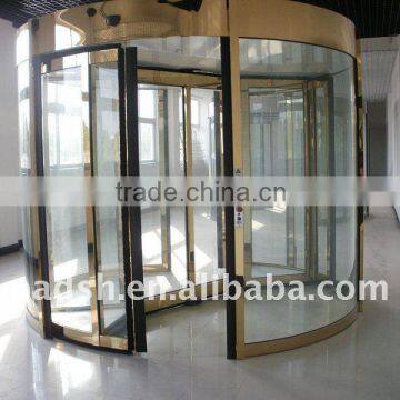 Two wings revolving door