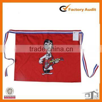 cotton heat transfer printing waist apron