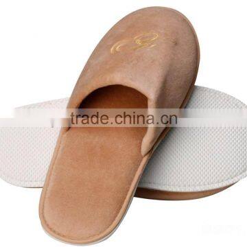 2011 new design EVA velour slipper for hotel