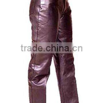 EUROPEAN FASHION STYLE SPLICING LEATHER LADIES PANT,2013 new design Textured leather lady pants