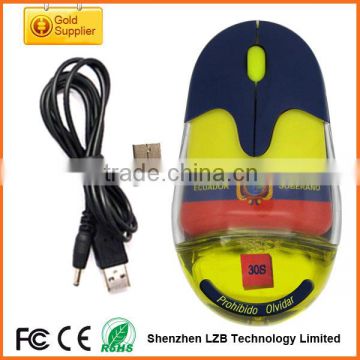 Aqua mouse, liquid mouse, floater mouse for customized gift,customized wireless mouse