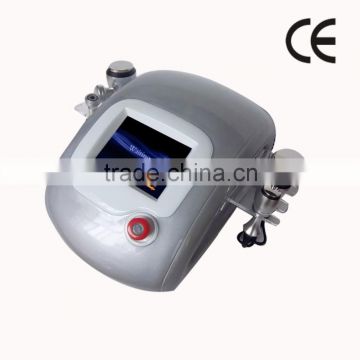 2015 new desktop 6 in 1 cavitation vacuum RF slimming machine