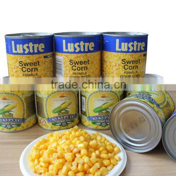 all kinds of canned food canned sweet corn