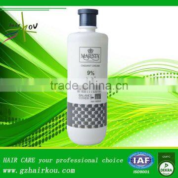 non allergic bulk hydrogen peroxide wholesale hair developer hair oxidant cream with GMPC factory