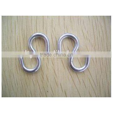 Factory supplier metal /carbon steel/stainless steel snap hook/S hook