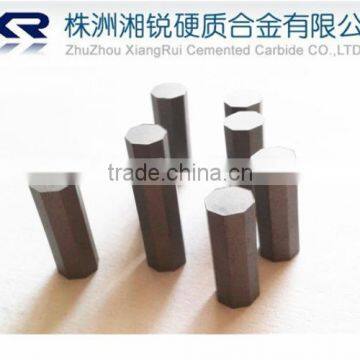 china tungsten carbide mining products octagonal inserts