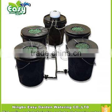 DWC Hydroponics system with 5buckets system.4 Cloner bucket. 5x20L cloner bucket. Home hydroponic system.