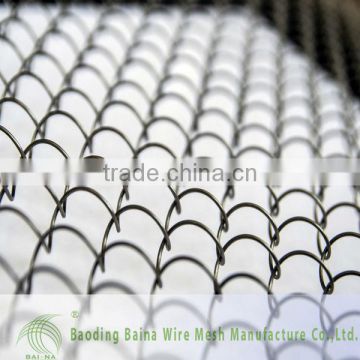 The Popular Aluminum Chain Link Rolled Mesh Fence