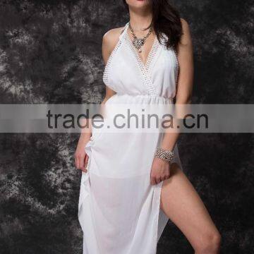 2015 new design hot selling white sarong