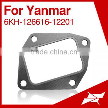 Intake manifold gasket fit for Yanmar 6KH marine disel engine use