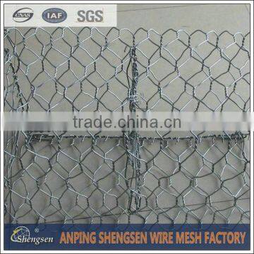 anping hot dipped galvanized hexagonal gabion container price