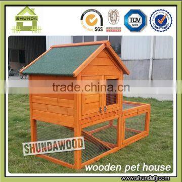 SDR018 Deluxe Large Run outdoor wooden rabbit house