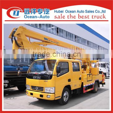 16m Dongfeng small chassis euro 3 high-altitude operation truck