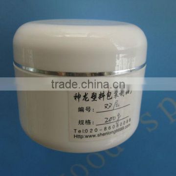 Plastic jars wholesale cream packaging 200g