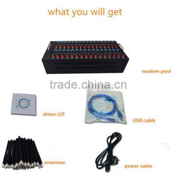 Bulk Sms Sending Device 32 Ports Modem Pool Gprs Modem M2m