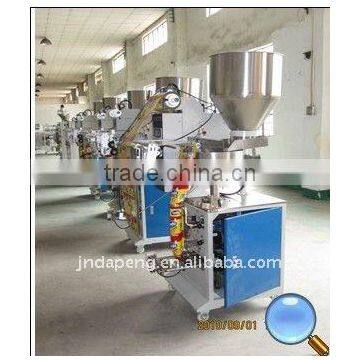 DP180/150 global applicable small vertical puff corn snack /crispy rice packing machinery in china