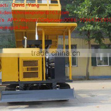 full rubber agriculture track dumper