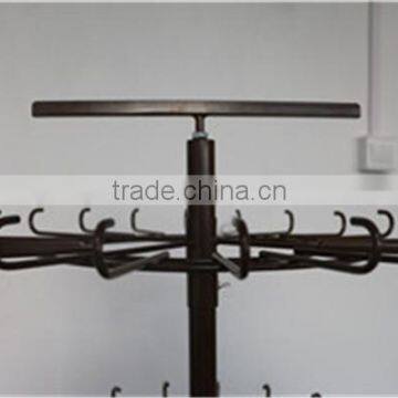 Multi-tier Rotating Free-standing Metal Hanging Hook Rack photo-4