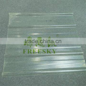 China Clear PC Corrugated Plastic Roofing Sheets for Wholesale photo-2
