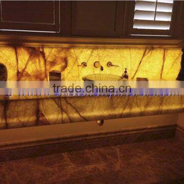 Top Quality BACKLIT ONYX BATHROOM VANITYTOPS & SINKS photo-3