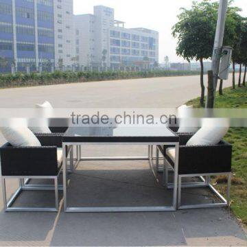 Wholesale Wicker Furniture 6 Seater Table and Chairs photo-3
