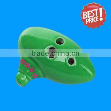 6 Holes New Learners Ceramic Ocarina Flute for Children photo-2