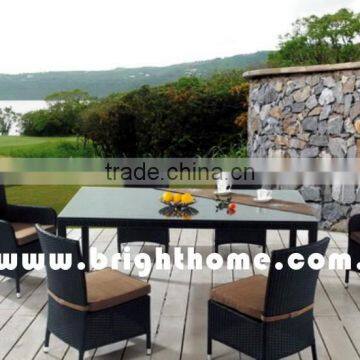 Plastic Pool Glass Dining Table photo-2