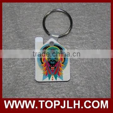 best promotional item stylish personal sublimation house keychain