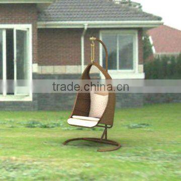 Outdoor PE Rattan/Wicker Swing