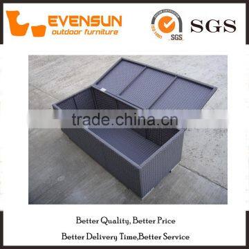 Long Shape Rattan Storage Box Outdoor Wicker Furniture photo-3